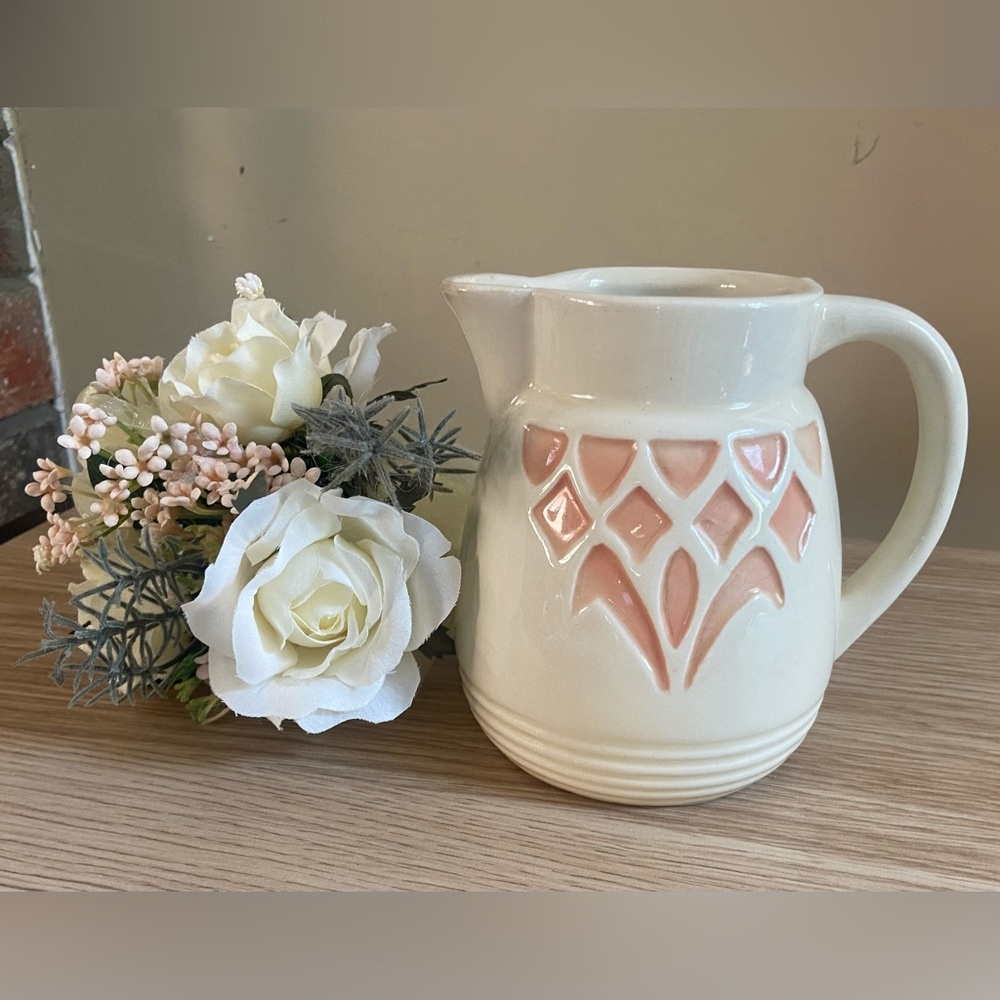 R.R.P. Company- vintage Robinson Ransbottom Pottery 5” pitcher/creamer